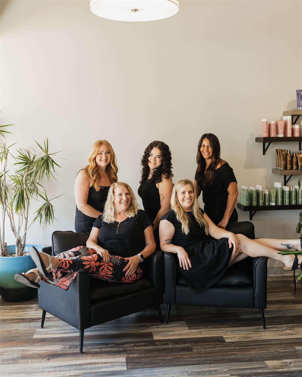 The Duality Salon stylist team in their Williamsville, NY salon