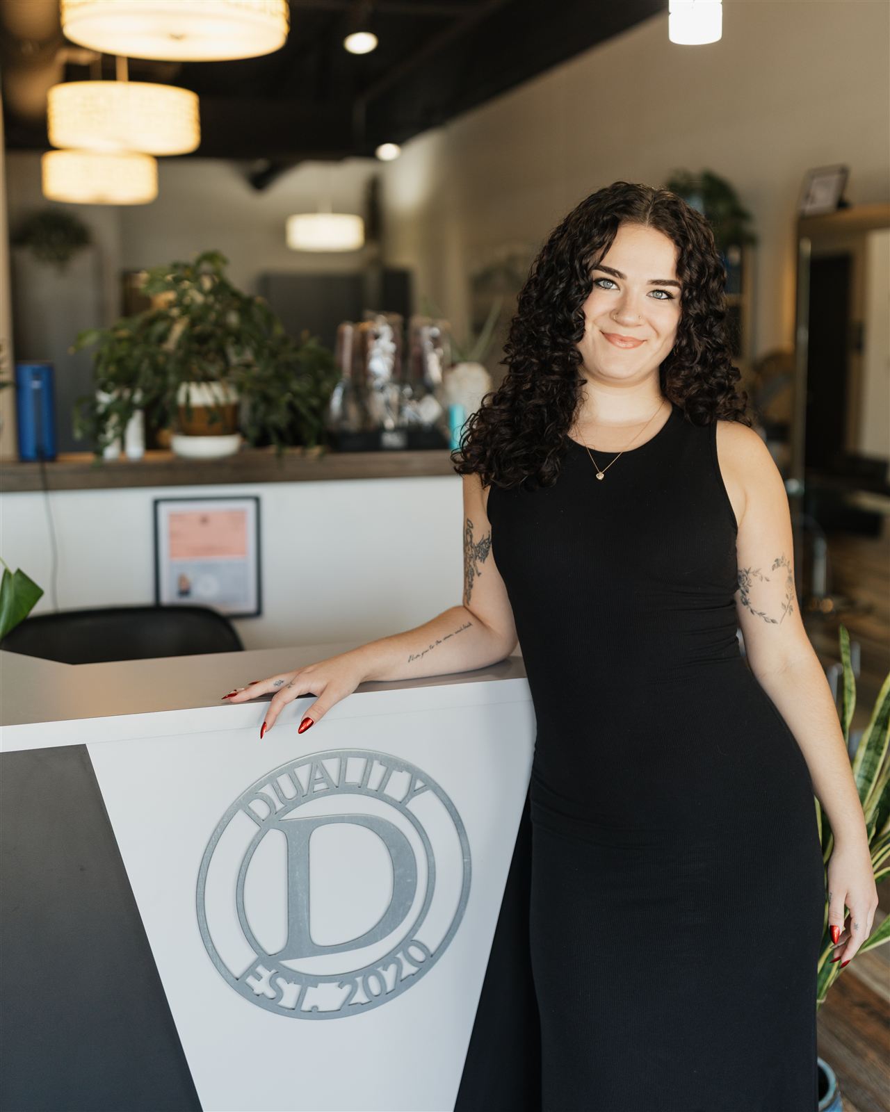 Marianna Campione, curly hair and vivid color stylist at Duality Salon